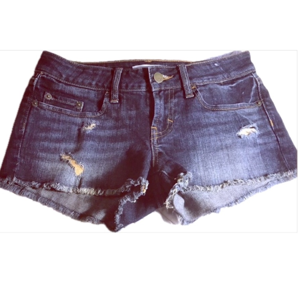 BP Nordstrom’s distressed Y2k short denim Americana shorts jorts